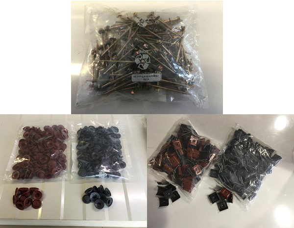 Pack vis tôle polycarbonate