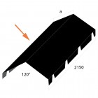Faitière double crantée
