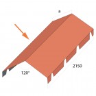 Faitière double crantée