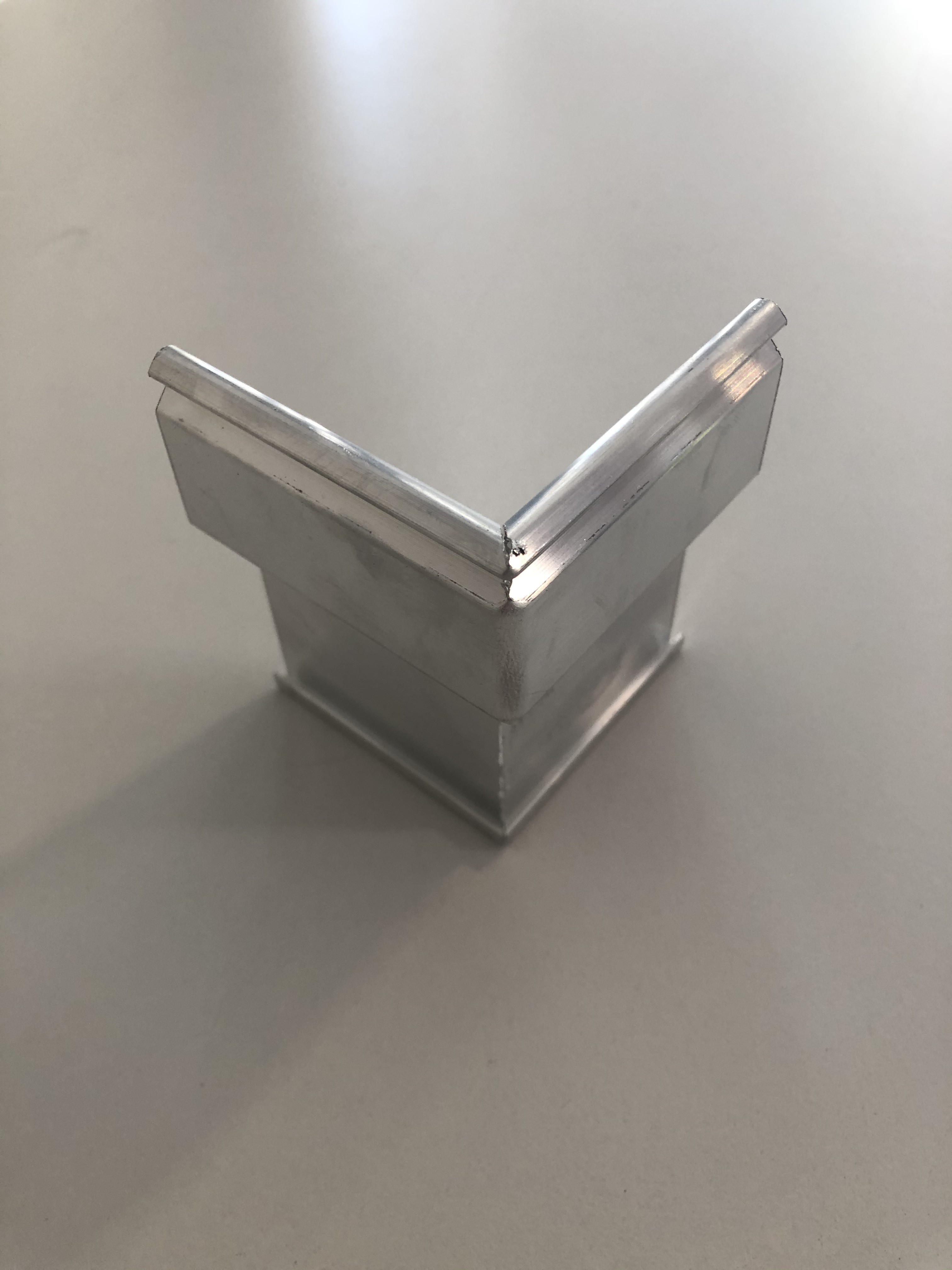 Raccord intérieur solin alu