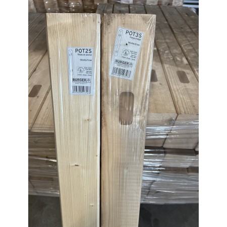 Poteau en bois
